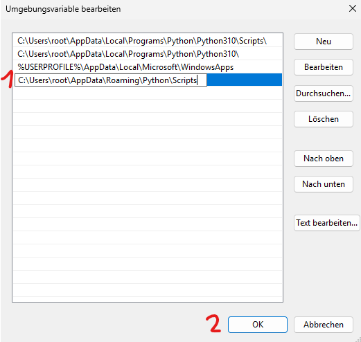 Edit Path